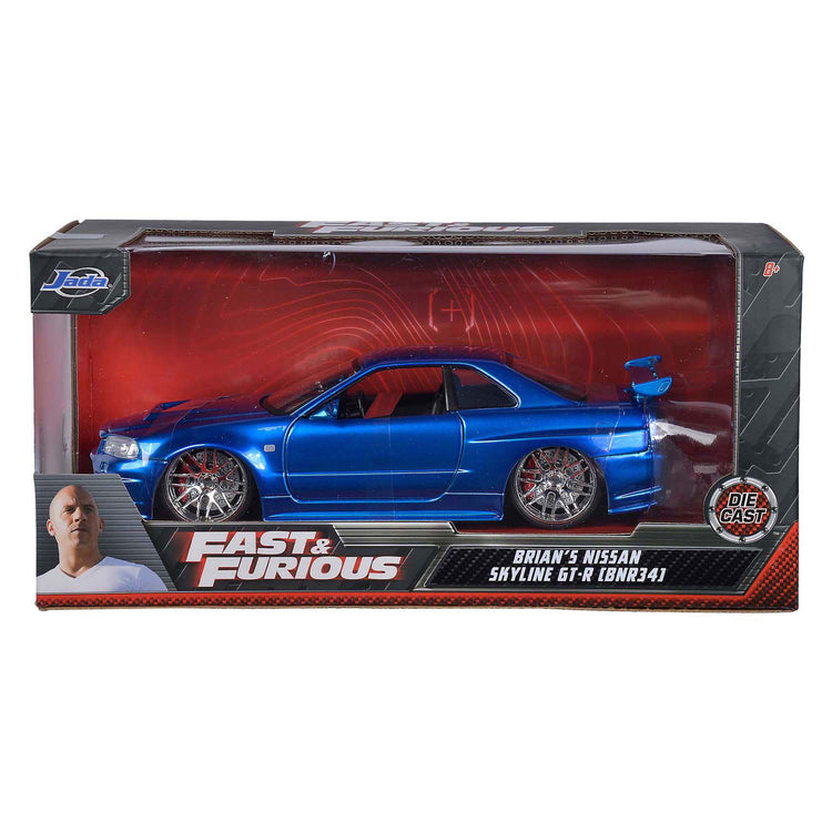 Jada jouets Jada Fast Furious 2002 Nissan Skyline 1:24