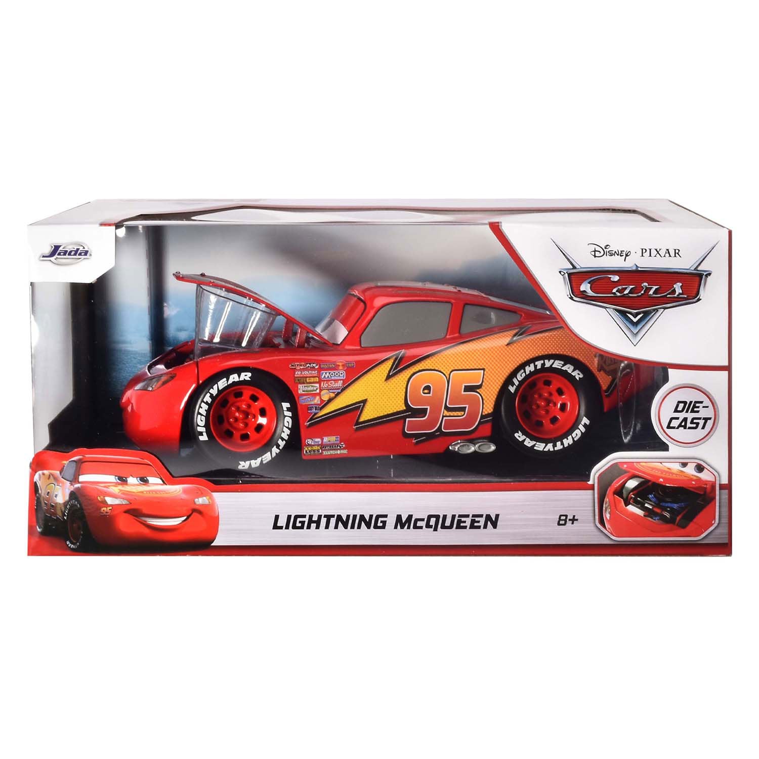 Jada Toys Jada Lightning McQueen, 1:24