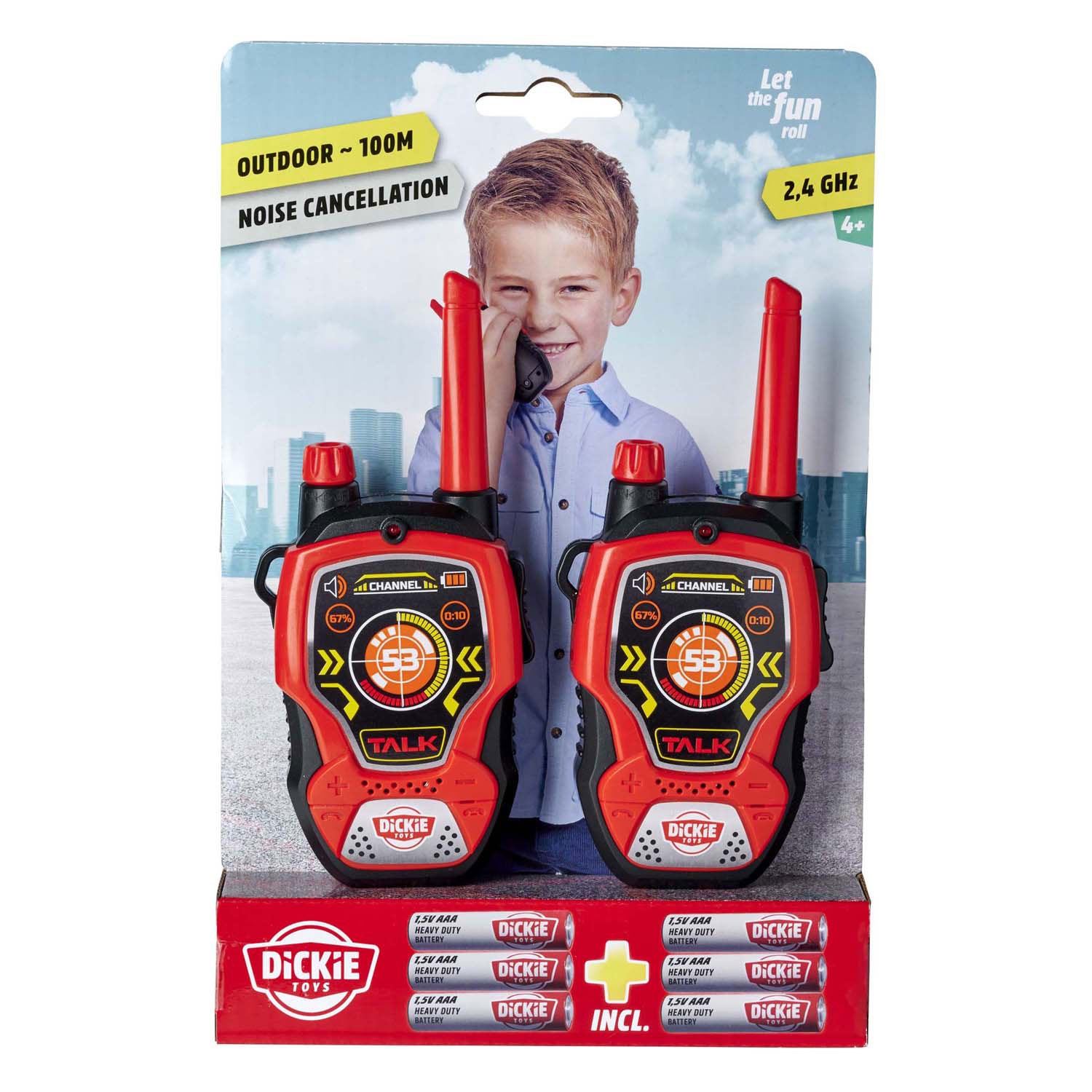 Dickie walkie talkie amusant