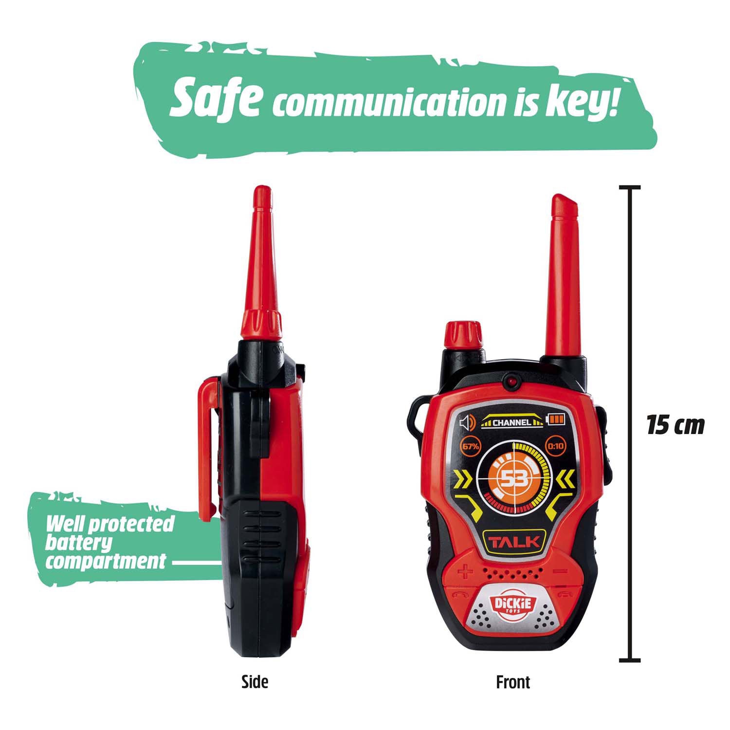 Dickie walkie talkie amusant