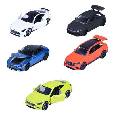 Coffret Majorette Mercedes-AMG, 5 pièces.