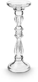 Vtwonen - bougeoir - transparent - verre - 10x28,5cm