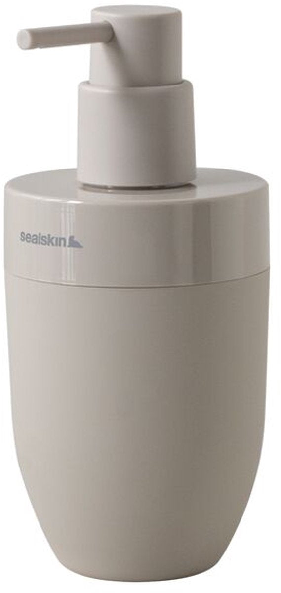 Sealskin - bloom - distributeur de savon 300 ml - à poser - grège