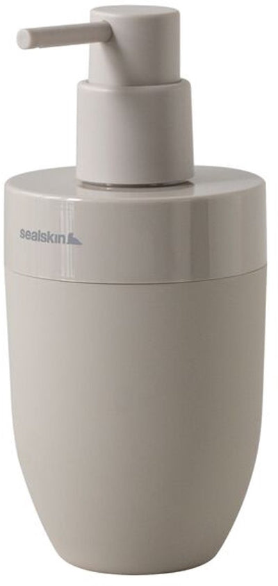 Sealskin - bloom - distributeur de savon 300 ml - à poser - grège
