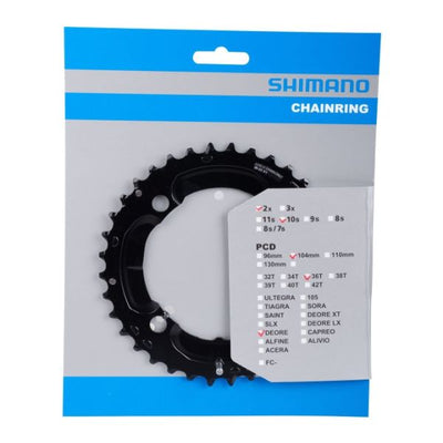 Shimano Chain Top Deore 10V 36T Y1RP98070 M617 Black