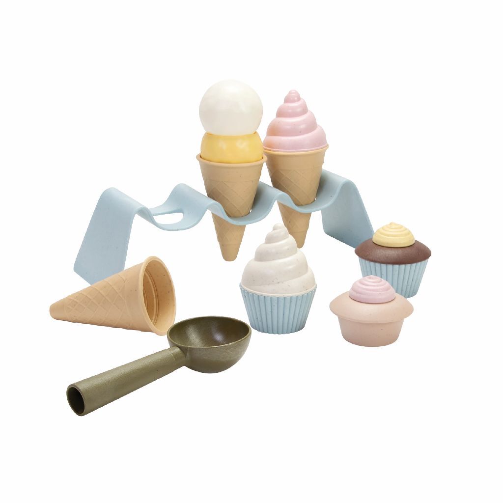 Dantoy Dantoy Bioplastic Ice Cream Set 15 pièces
