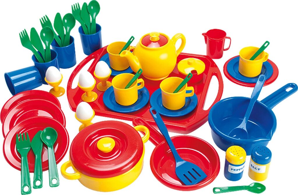 Dantoy Dantoy Serbiesen Cooking Set 57 pièces