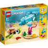 Lego creator 31128 3en1 dauphin et tortue