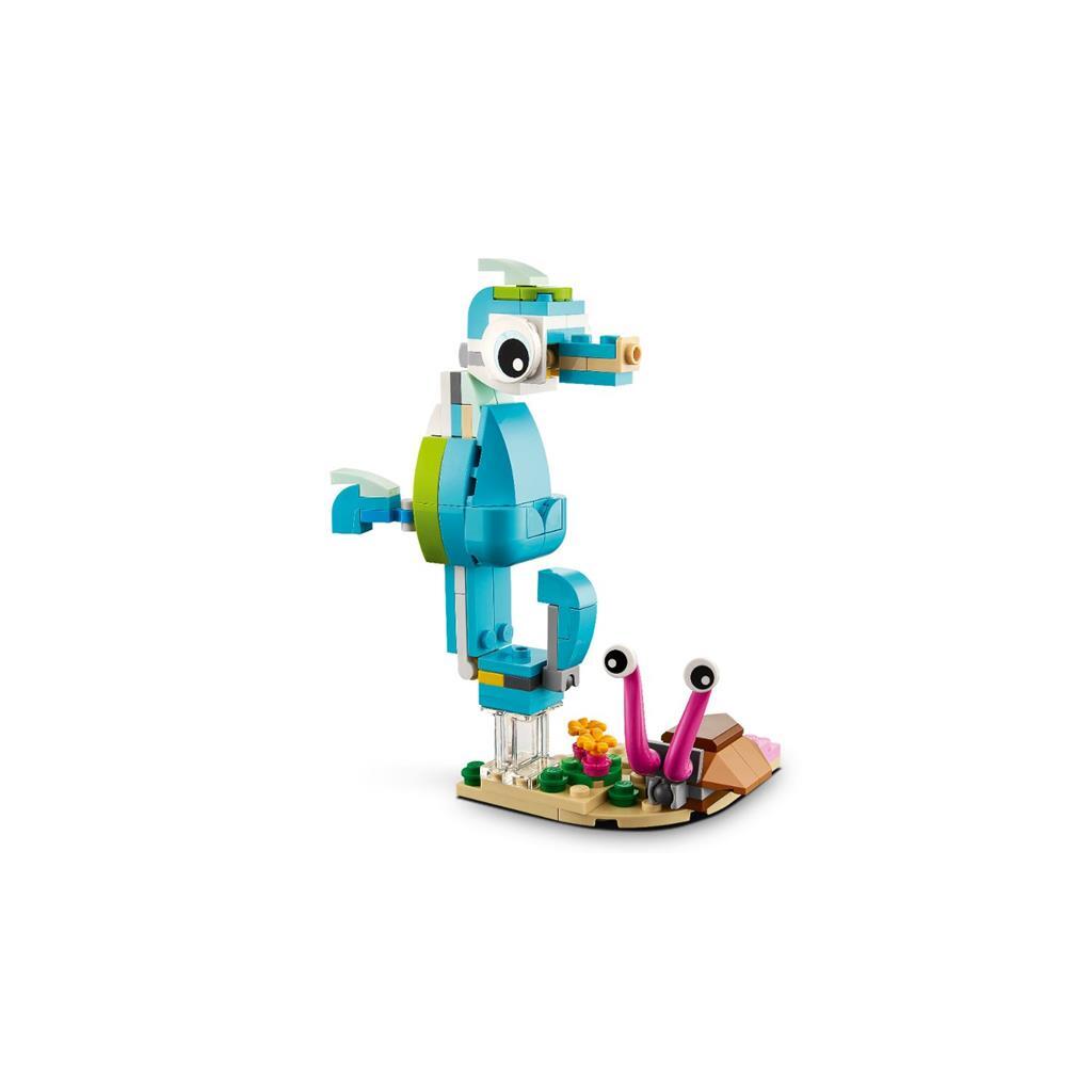 Lego creator 31128 3en1 dauphin et tortue