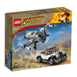 LEGO Indiana Jones 77012 Chase d'avion de chasse - afbeelding 1