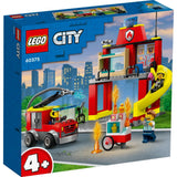 City 60375 Pastre de pompiers et camion de pompiers - afbeelding 1