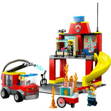 City 60375 Pastre de pompiers et camion de pompiers - afbeelding 2