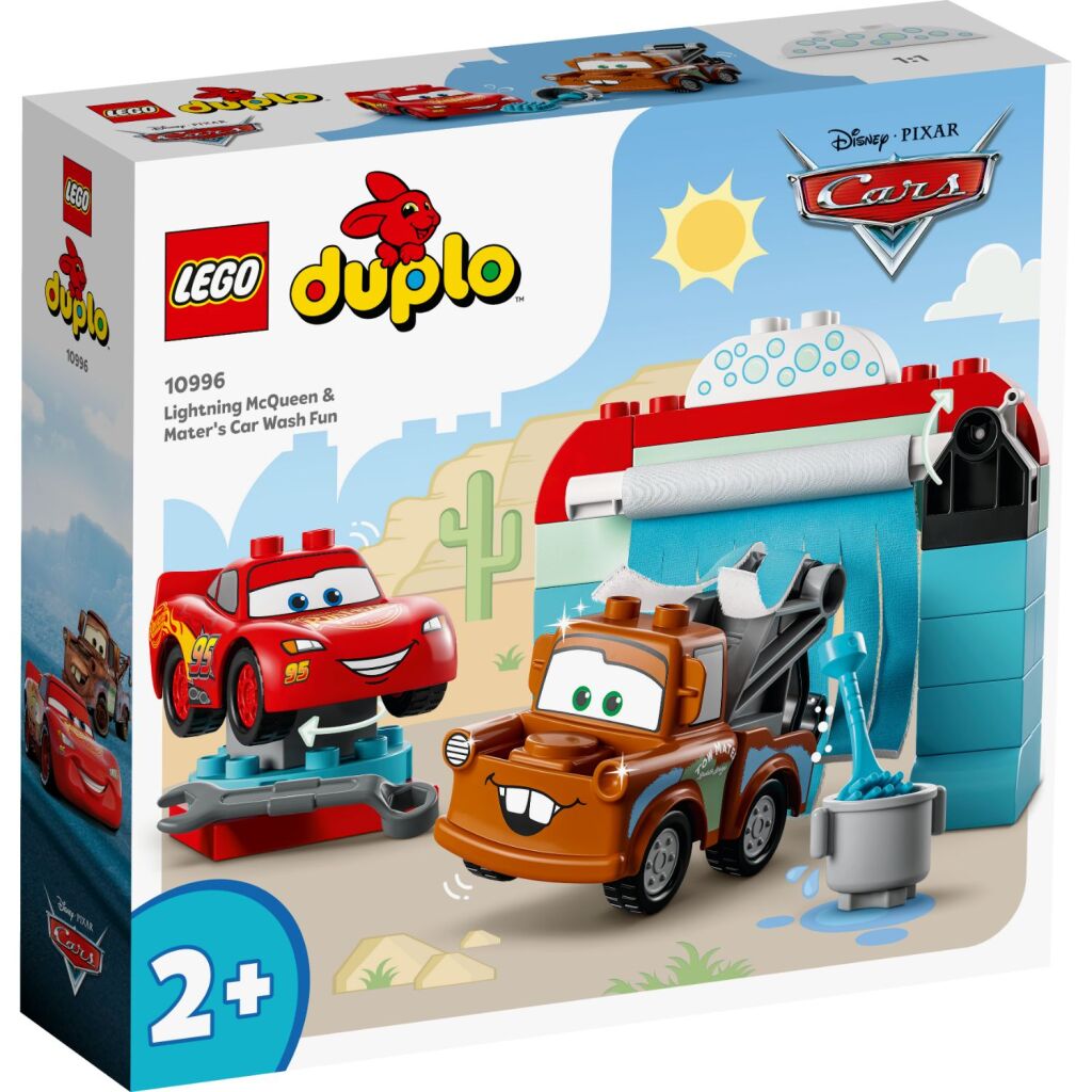 LEGO DUPLO DUPLO 10996 Disney Liktem McQueen + Takel Washstraat