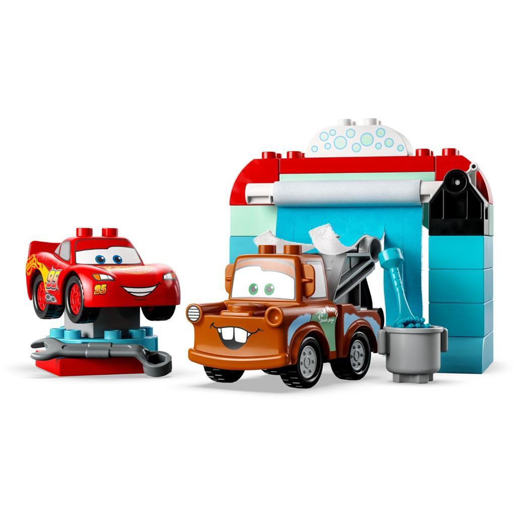LEGO DUPLO DUPLO 10996 Disney Liktem McQueen + Takel Washstraat