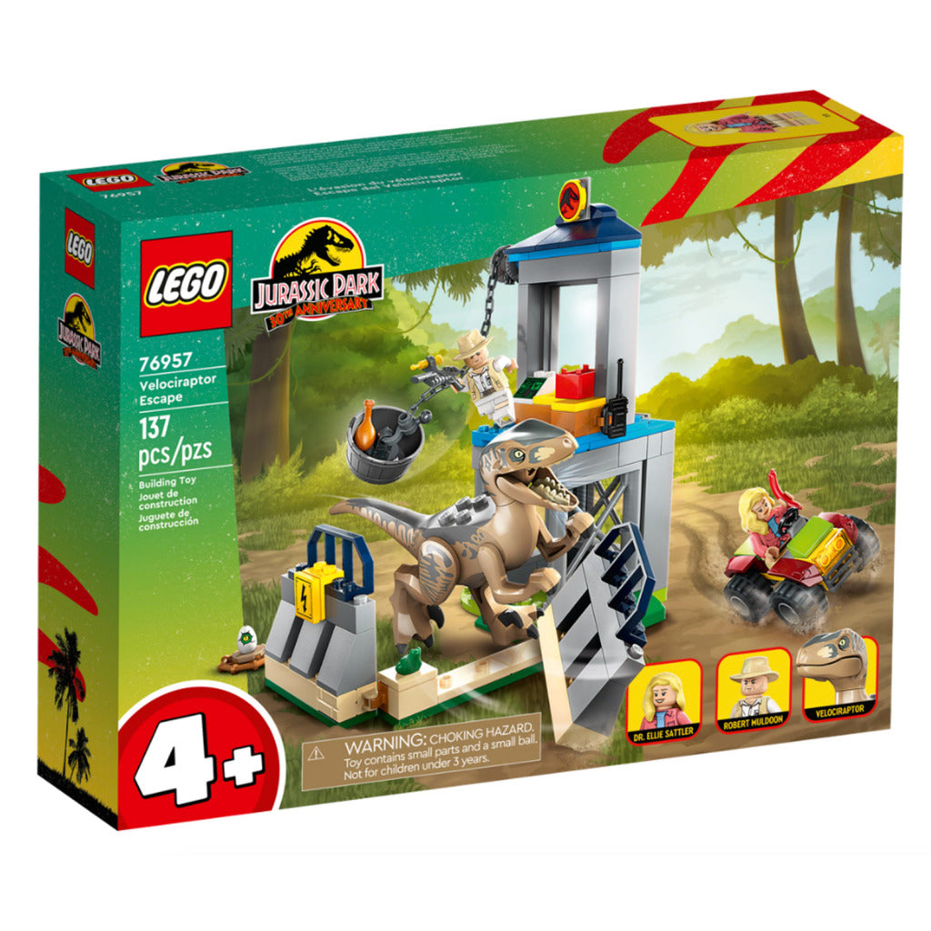 LEGO Jurassic World 76957 Velociraptor Escape