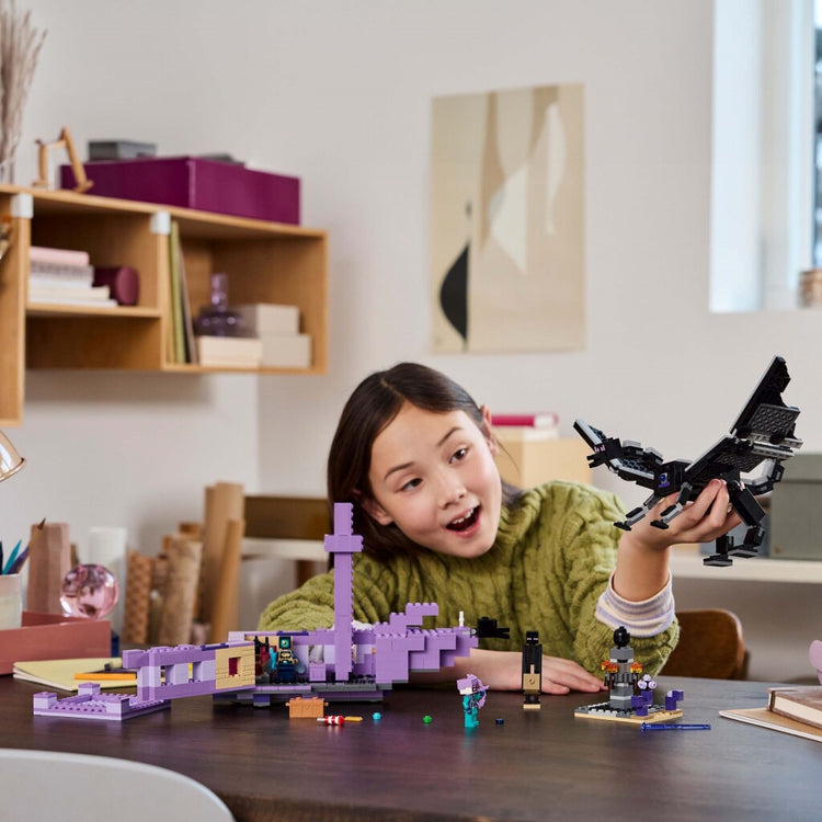 LEGO LEGO Minecraft 21264 L'enderdraak et le navire final