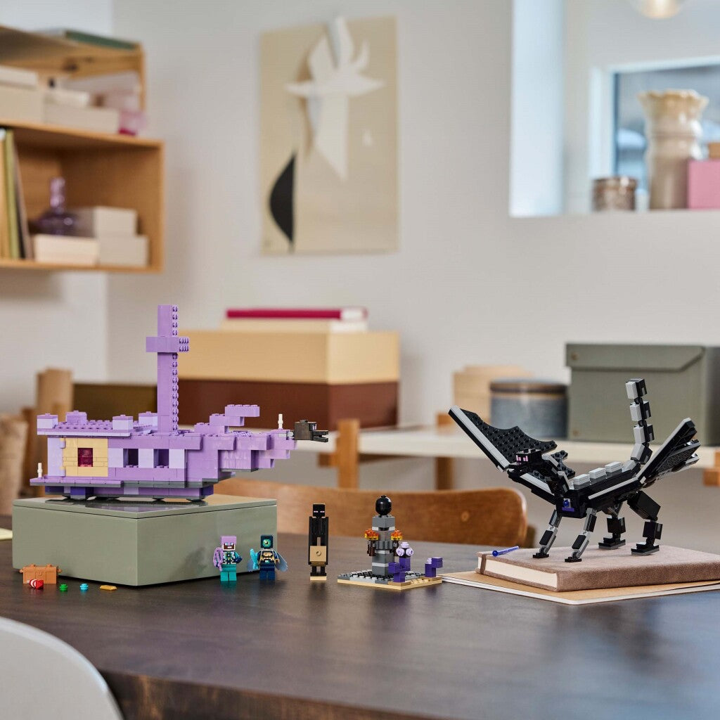 LEGO LEGO Minecraft 21264 L'enderdraak et le navire final