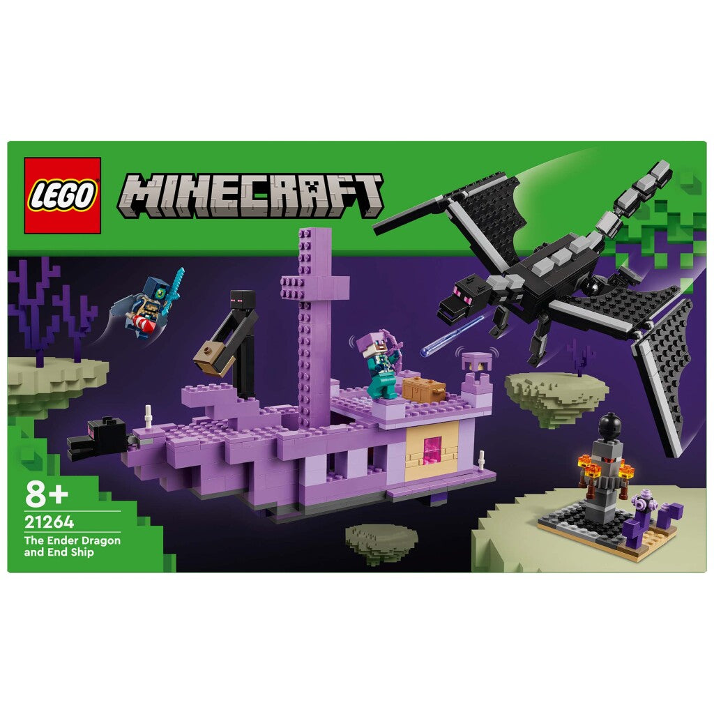 LEGO LEGO Minecraft 21264 L'enderdraak et le navire final