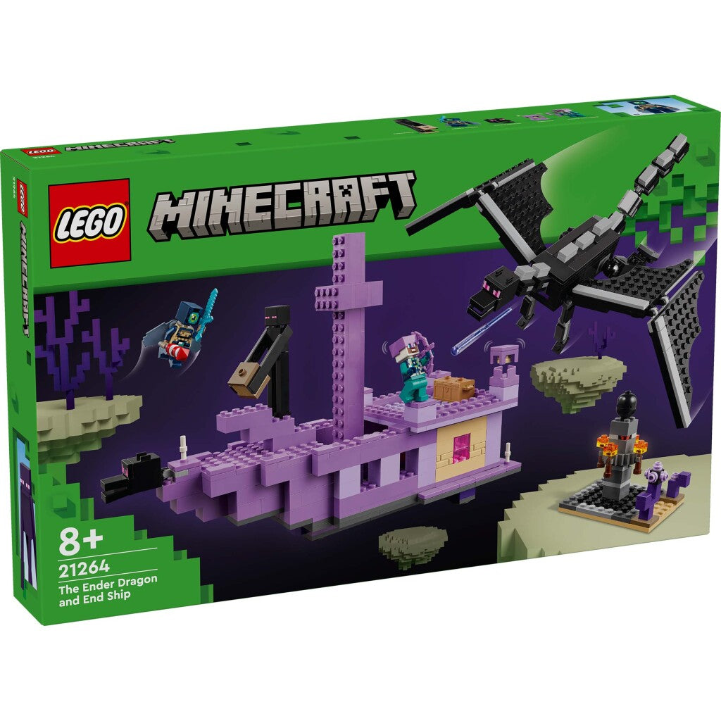 LEGO LEGO Minecraft 21264 L'enderdraak et le navire final