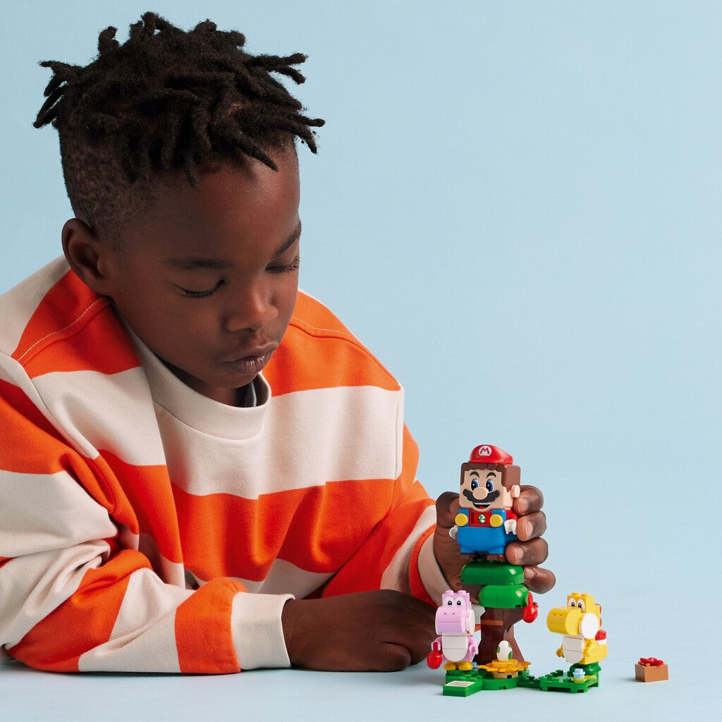 LEGO LEGO Super Mario 71428 Set Expansion: Forêt particulière de Yoshi