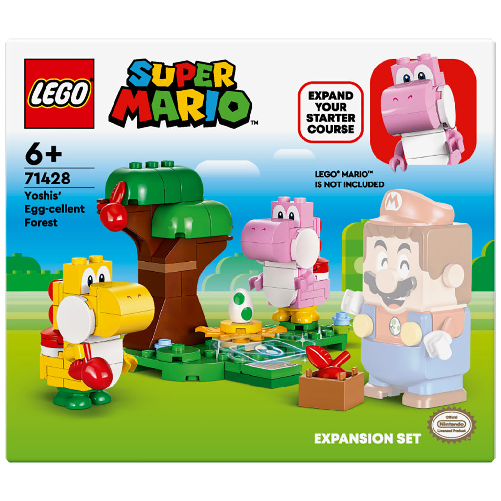 LEGO LEGO Super Mario 71428 Set Expansion: Forêt particulière de Yoshi