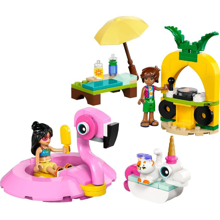 LEGO 42658 AMIS PARTINE PAOL AVEC FLAMINGO ET UNICORN