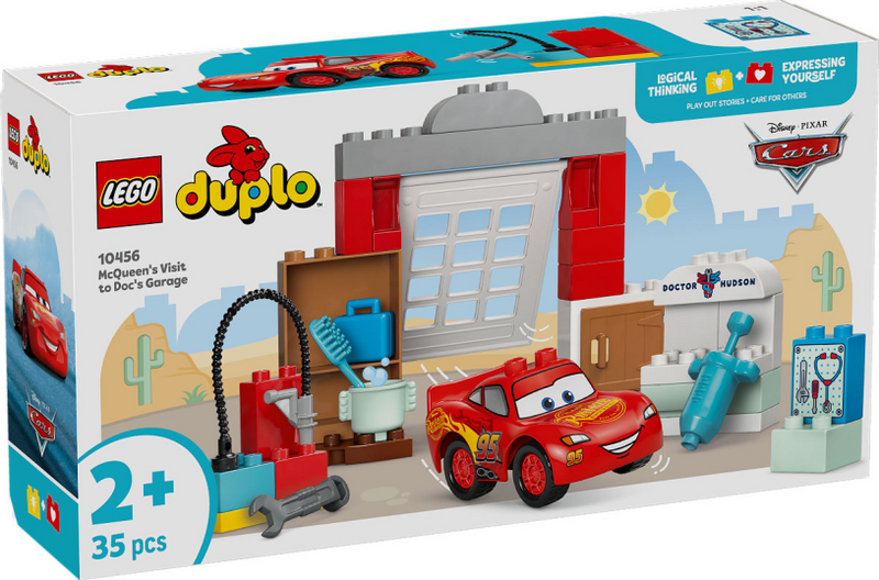 Disney Lego 10456 Duplo McQueens Visite du garage Docs