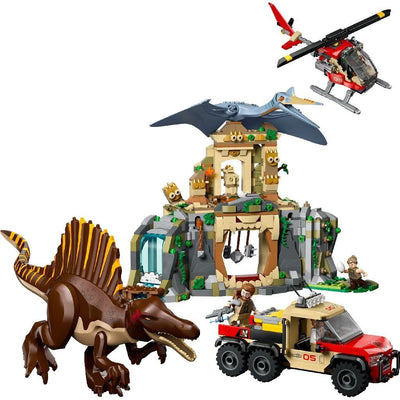 Lego Jurassic World 76976 Spinosaurus et Quetzalcoatlus Air Mission