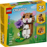 Lego 31376 créateur hamster mignon avec fleur | 2 pièces - afbeelding 1