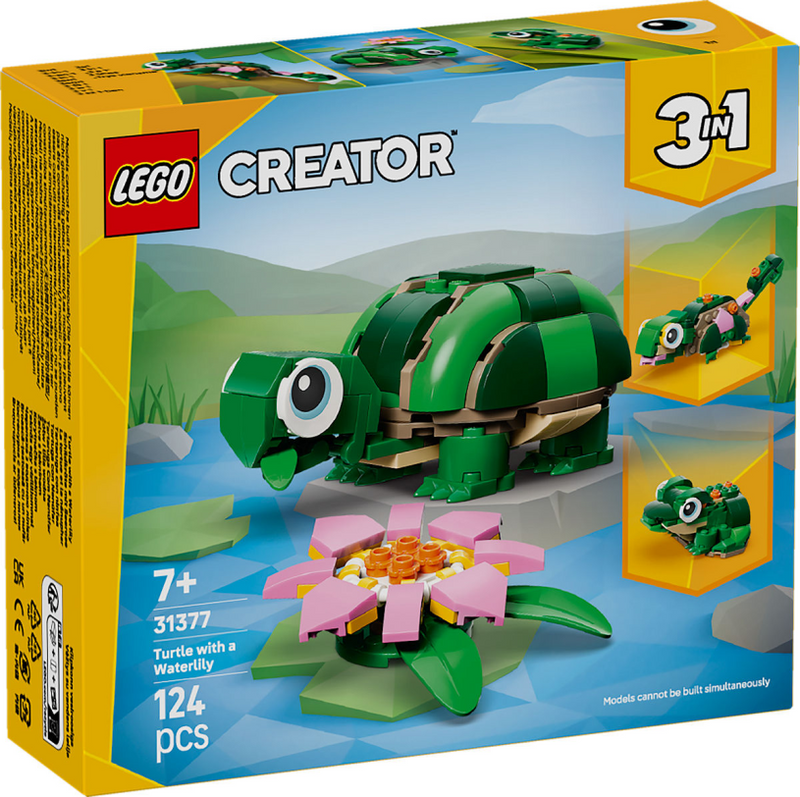 Lego Creator 31377 Tortue avec nénuphar | 2 pièces