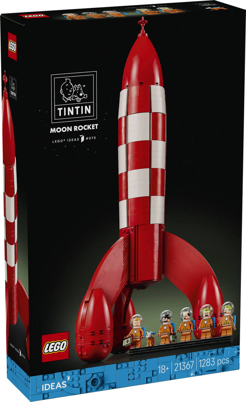 Lego ideas 21367 La fusée lunaire Tintin