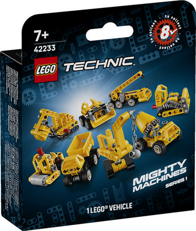 Lego ® technic puissantes machines - boîte surprise avec jouets de construction - véhicules de collection - 42233