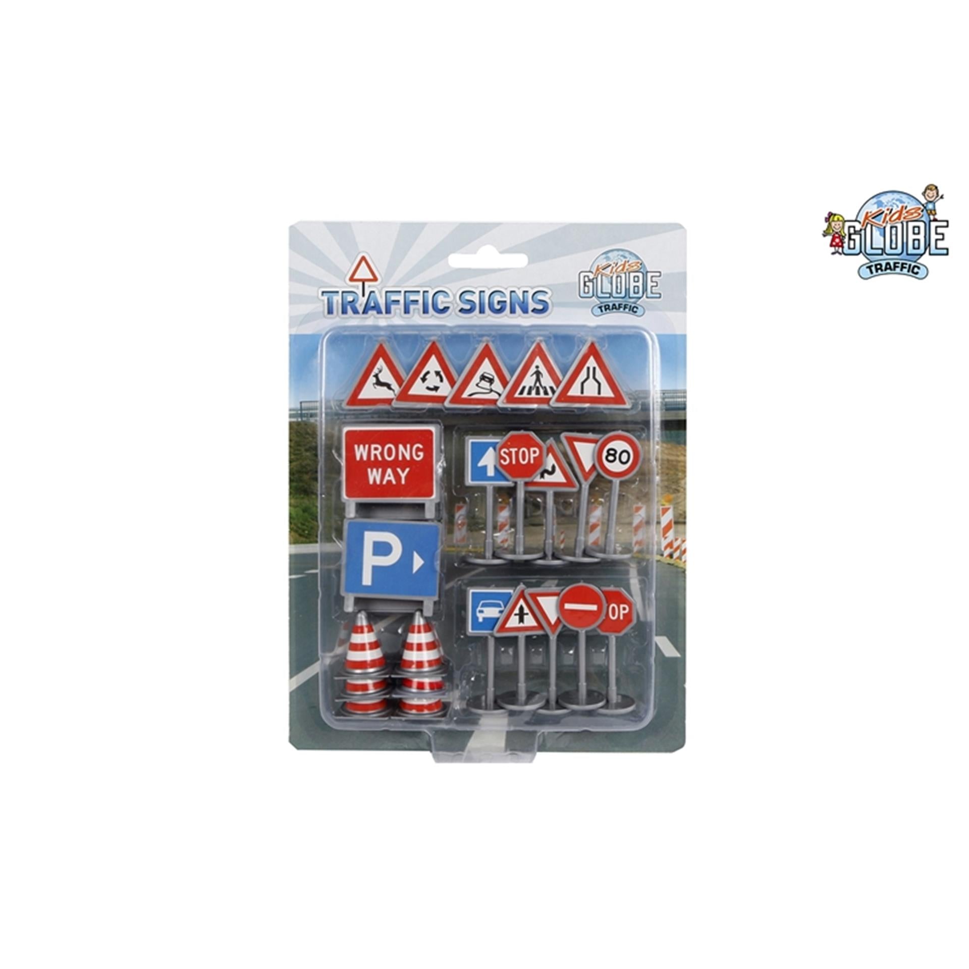 Signes de trafic pour enfants, 25dlg.