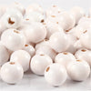 Perles en bois Creativ Company, d 12 mm, diamètre du trou 3 mm, env. 40 pièces, blanc, 22 g 1 boîte