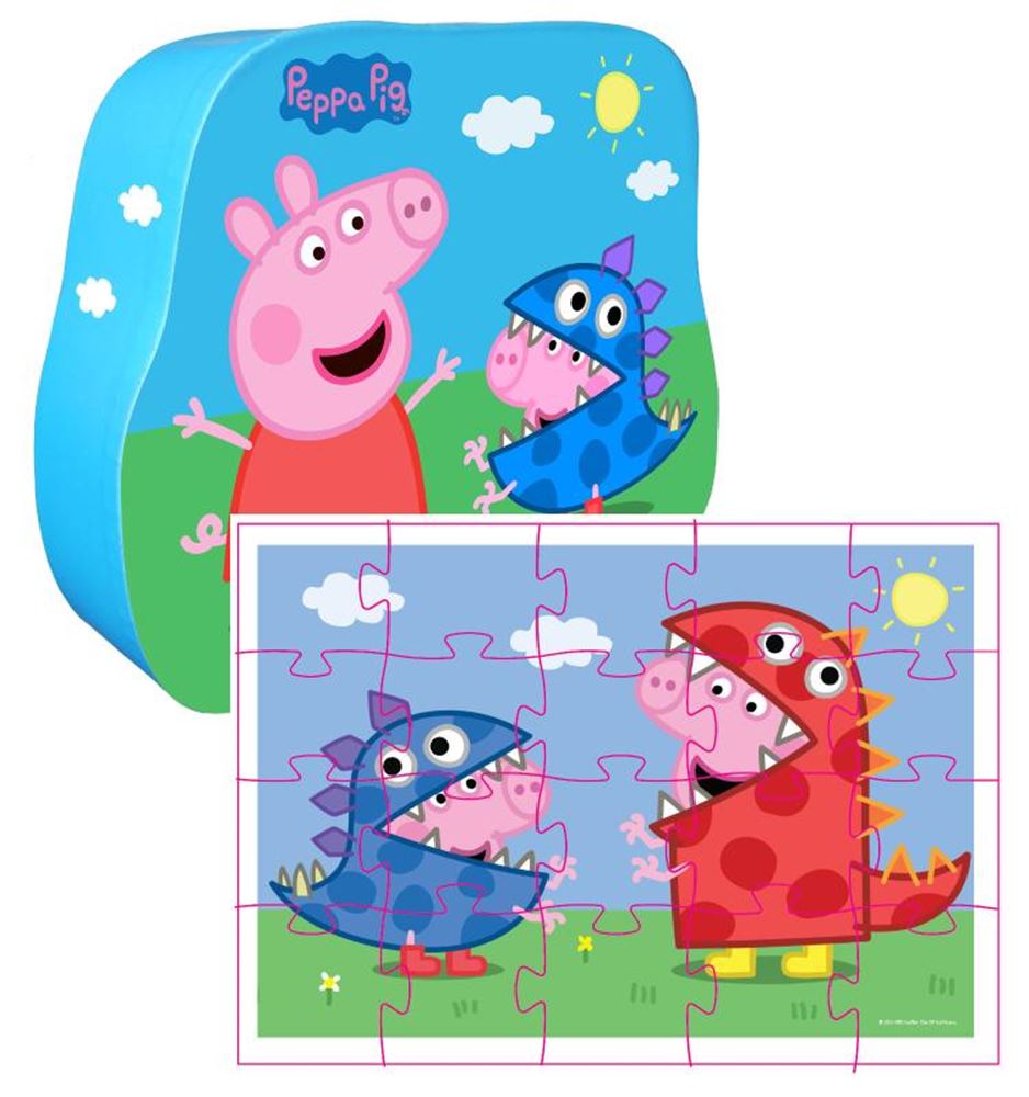 Puzzle Peppa Pig Peppa George 24 pièces