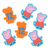 Mémo Peppa Pig avec des chiffres. 3+