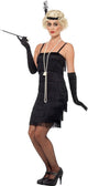 Robe Smiffys Charleston noire - taille L