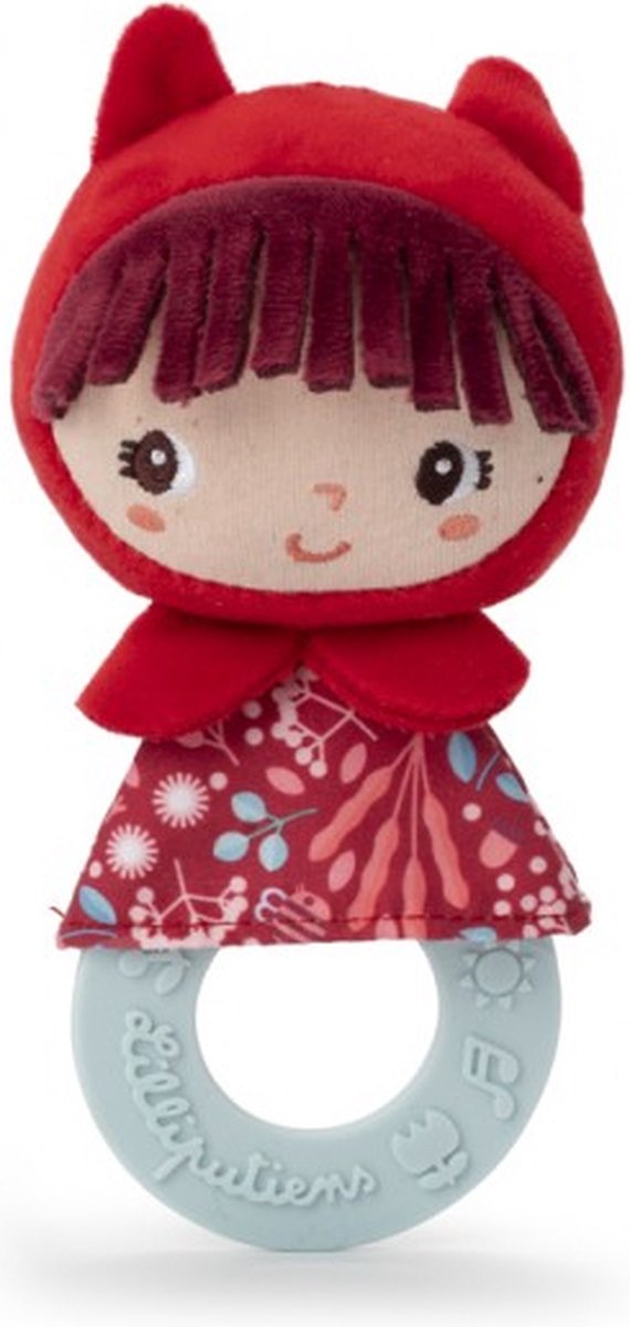 Lilliputiens - hochet de dentition - petit chaperon rouge