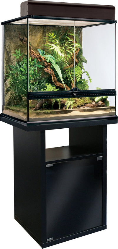Exo terra - terrarium - reptiles - armoire ex terrarium 60x45x70cm noir - 1pc