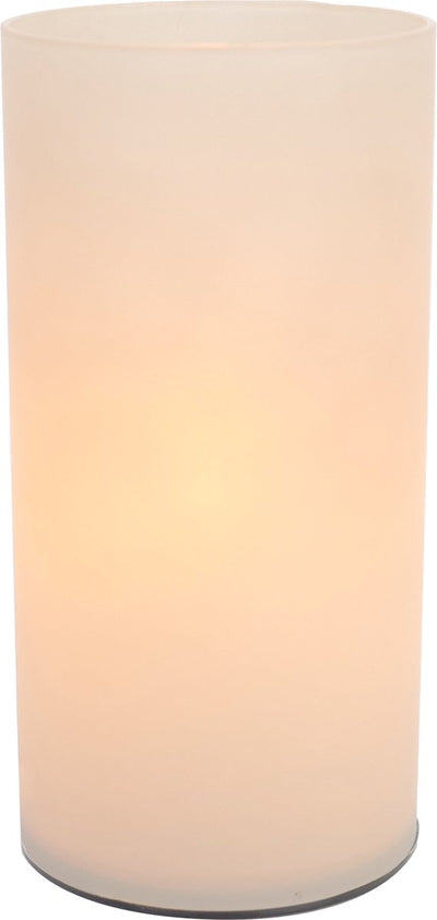 Lampe de table Eglo géo - e14 - 20 cm - coloris sable beige
