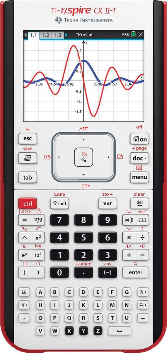 Calculatrice graphique Texas Instruments ti-nspire™ cx ii-t