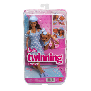 Barbie jumelage ressemble poupée et accessoires