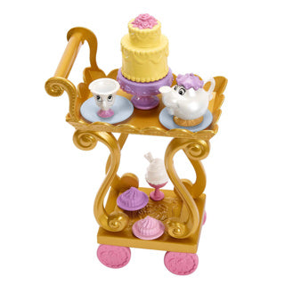 Princesse Disney Belle avec chariot à thé