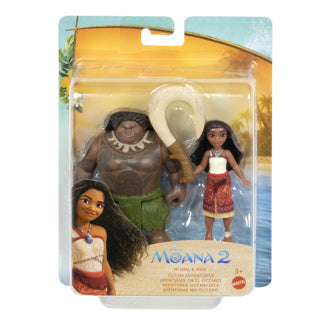 Disney princesse petite poupée vaiana 2-pack vaiana demi-dieu