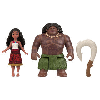 Disney princesse petite poupée vaiana 2-pack vaiana demi-dieu