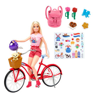 Barbie avec vélo Hollande