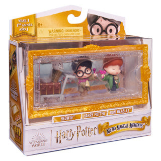 Micro moments magiques du monde sorcier Harry, Ron Hedwig | 2 pièces