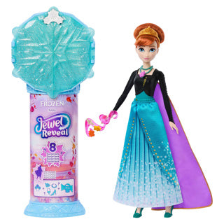 Mattel Disney La Reine Des Neiges Bijou Révéler Anna - poupée de mode