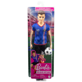 Barbie et Ken football bleu | 6 pièces
