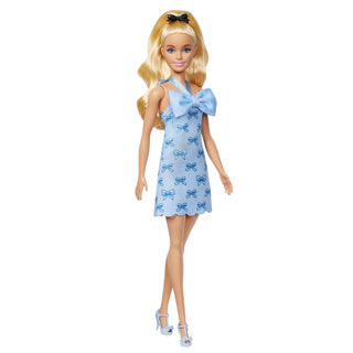 Barbie fashionista pop bleu arcs